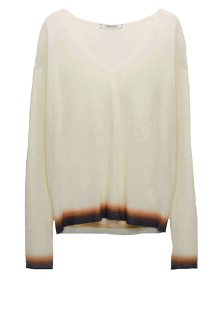 delicate statement pullover - ivory