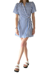 cooper dress - oxford blue stripe