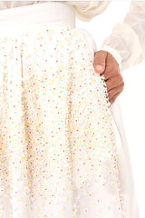skirt mona - hand embroidered