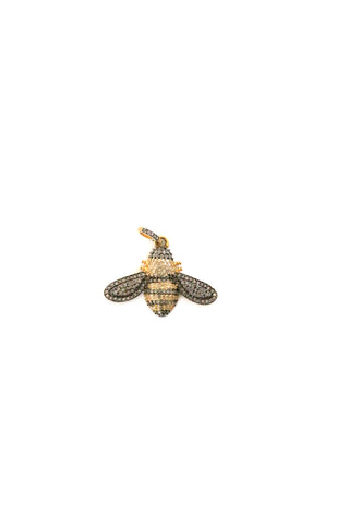 two tone little bee pendant