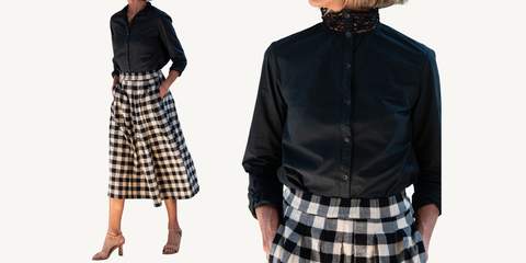 Gingham Skirt Outfit