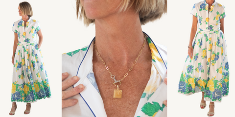 loretta caponi camaiore dress outfit