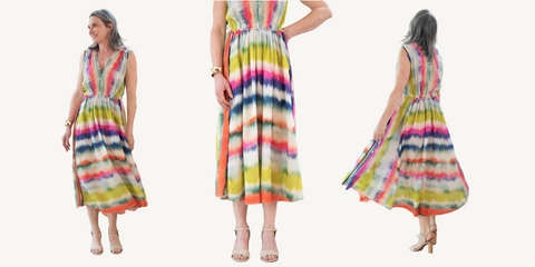 raquel allegra day dress outfit