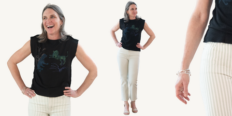 raquel allegra billboard tee outfit