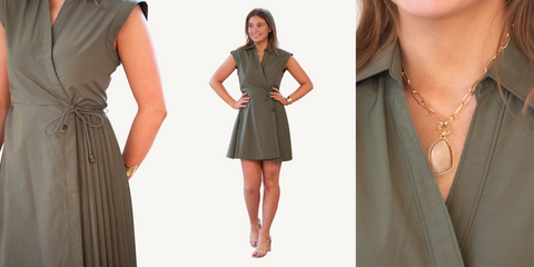 short shivon dress outfit