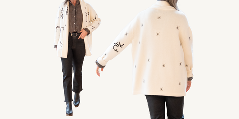 cassiopee sweater outfit
