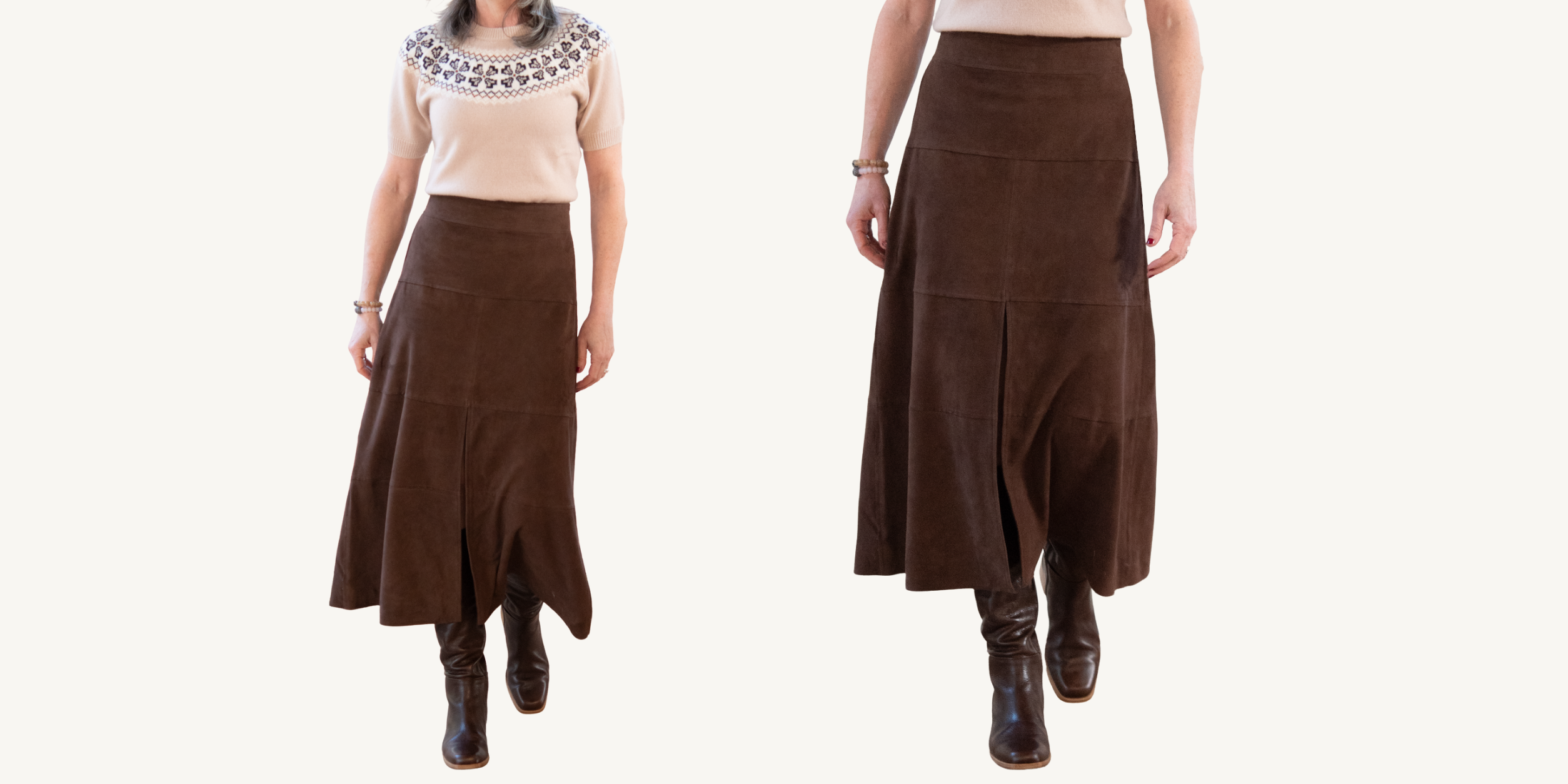 suede hudson skirt outfit