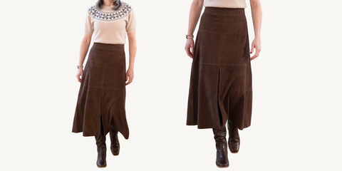 suede hudson skirt outfit
