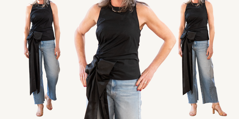 power poplin top outfit