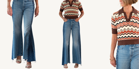 mother short sleeve sweater outfit