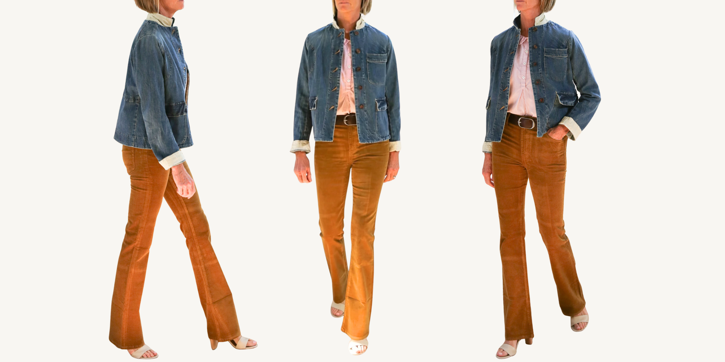 h+hannoh jacket verenice in stoned