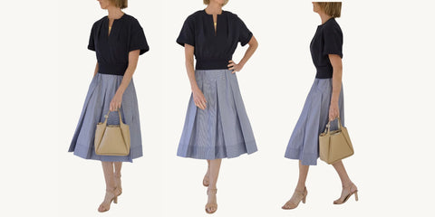 phillip lim french terry combo dress