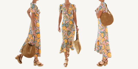misa amara dress in desert flower