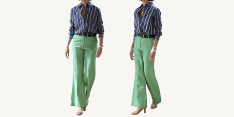 apiece apart adi wide leg trouser