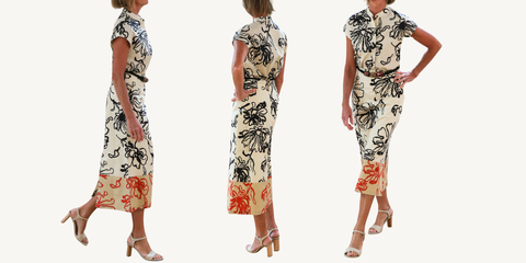 silvia tcherassi adele blouse and atira skirt