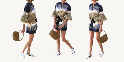 silvia tcherassi giorgio short and blouse