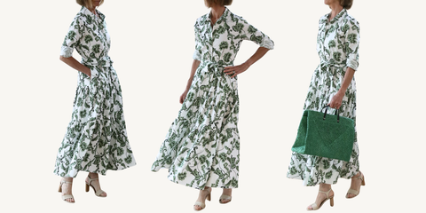 misa alberta dress in garden paisley