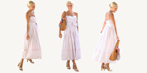 loretta caponi naxos dress in goloritze