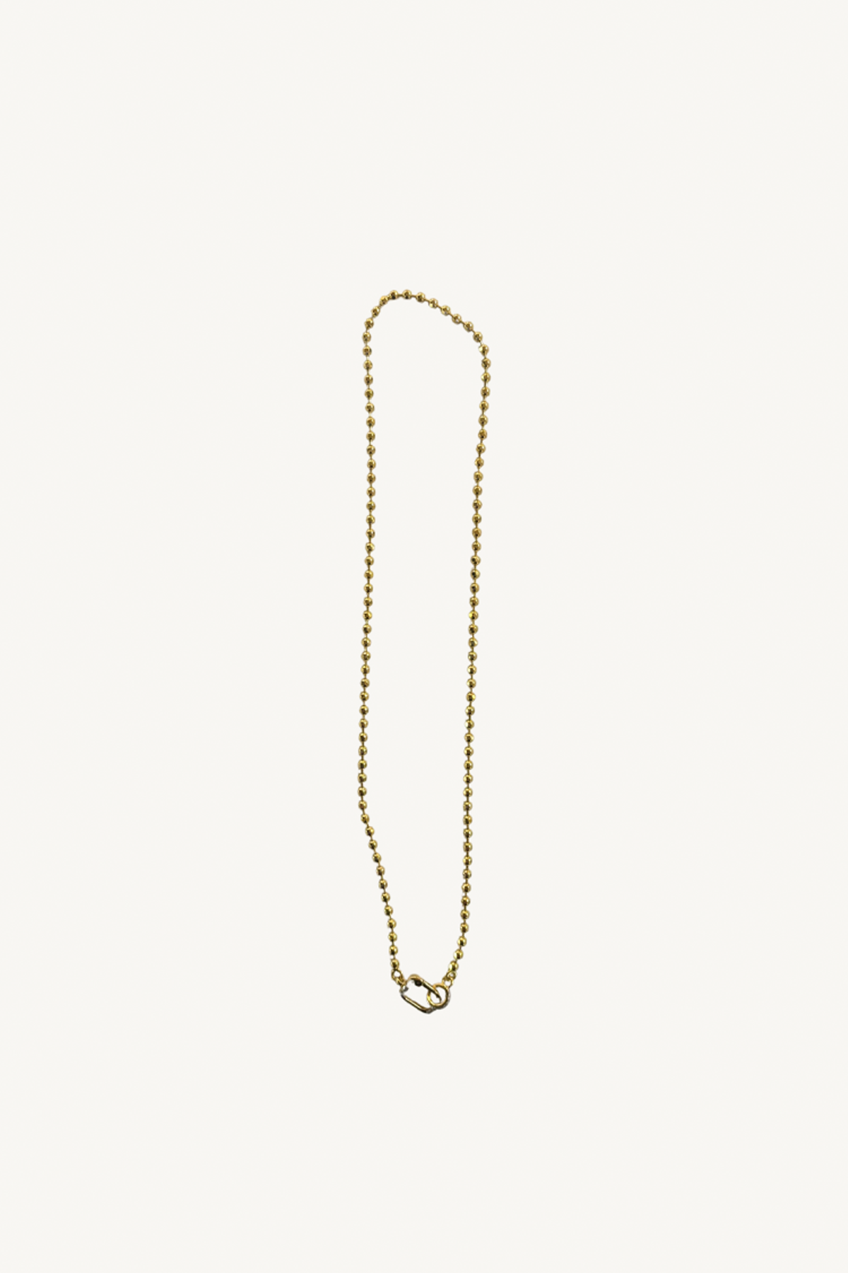 17" mini gold ball chain