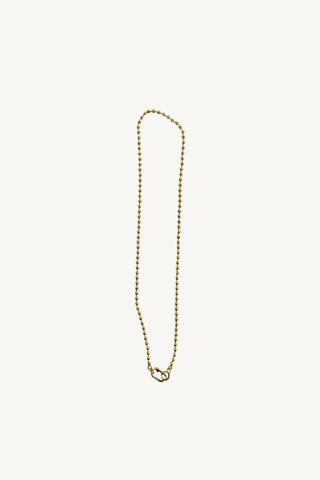 17" mini gold ball chain