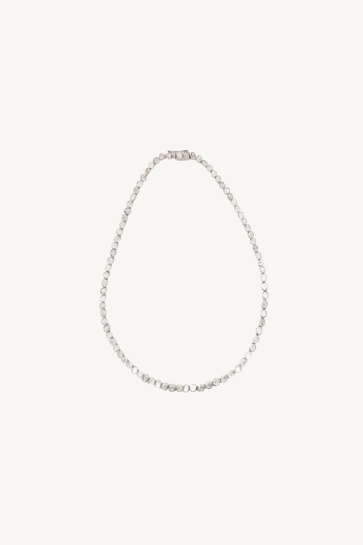 16" diamond tennis necklace