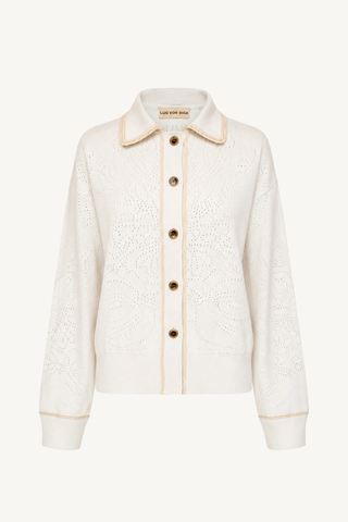 arcelina cardigan - off white