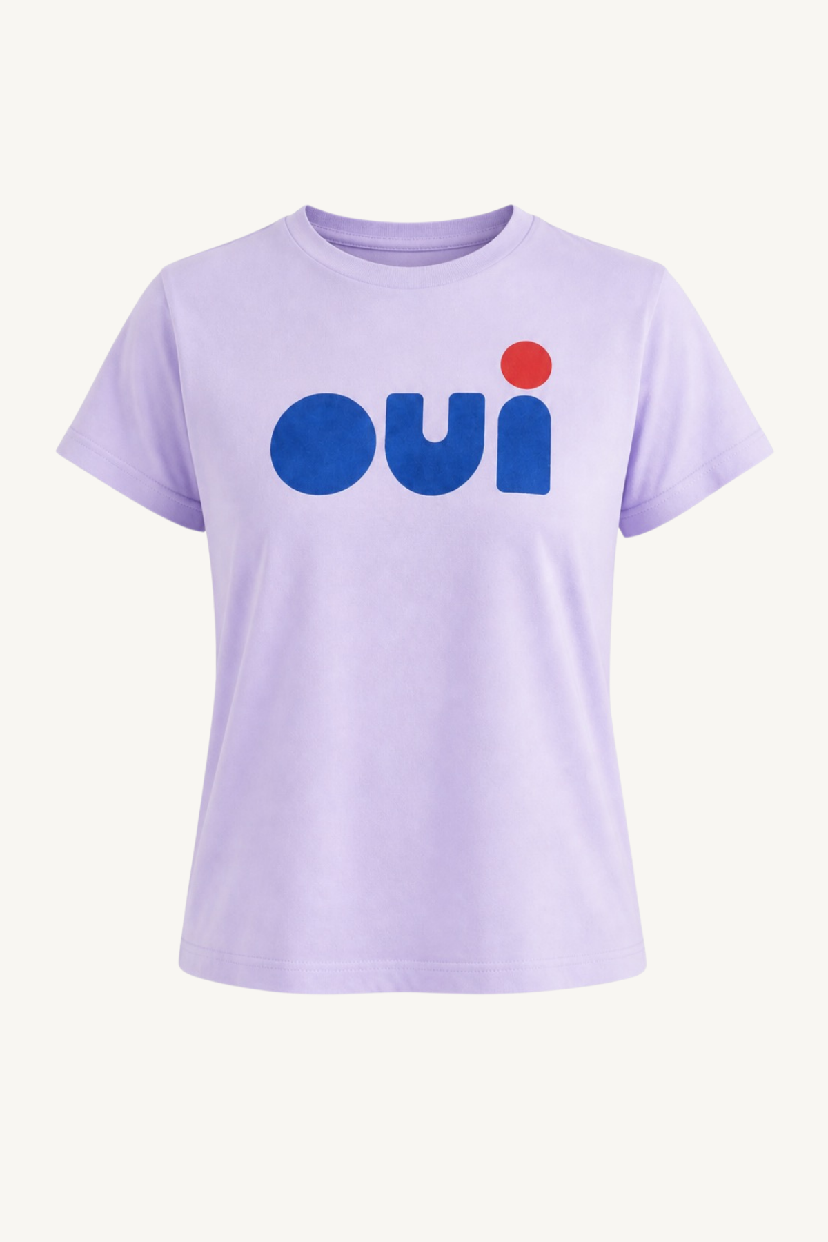 classic tee cut out oui - jacaranda