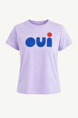classic tee cut out oui - jacaranda