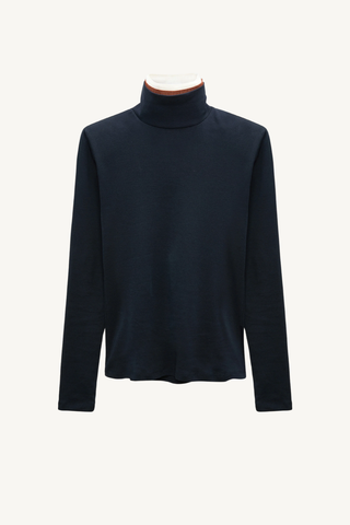 colorful favorites shirt - navy/rust