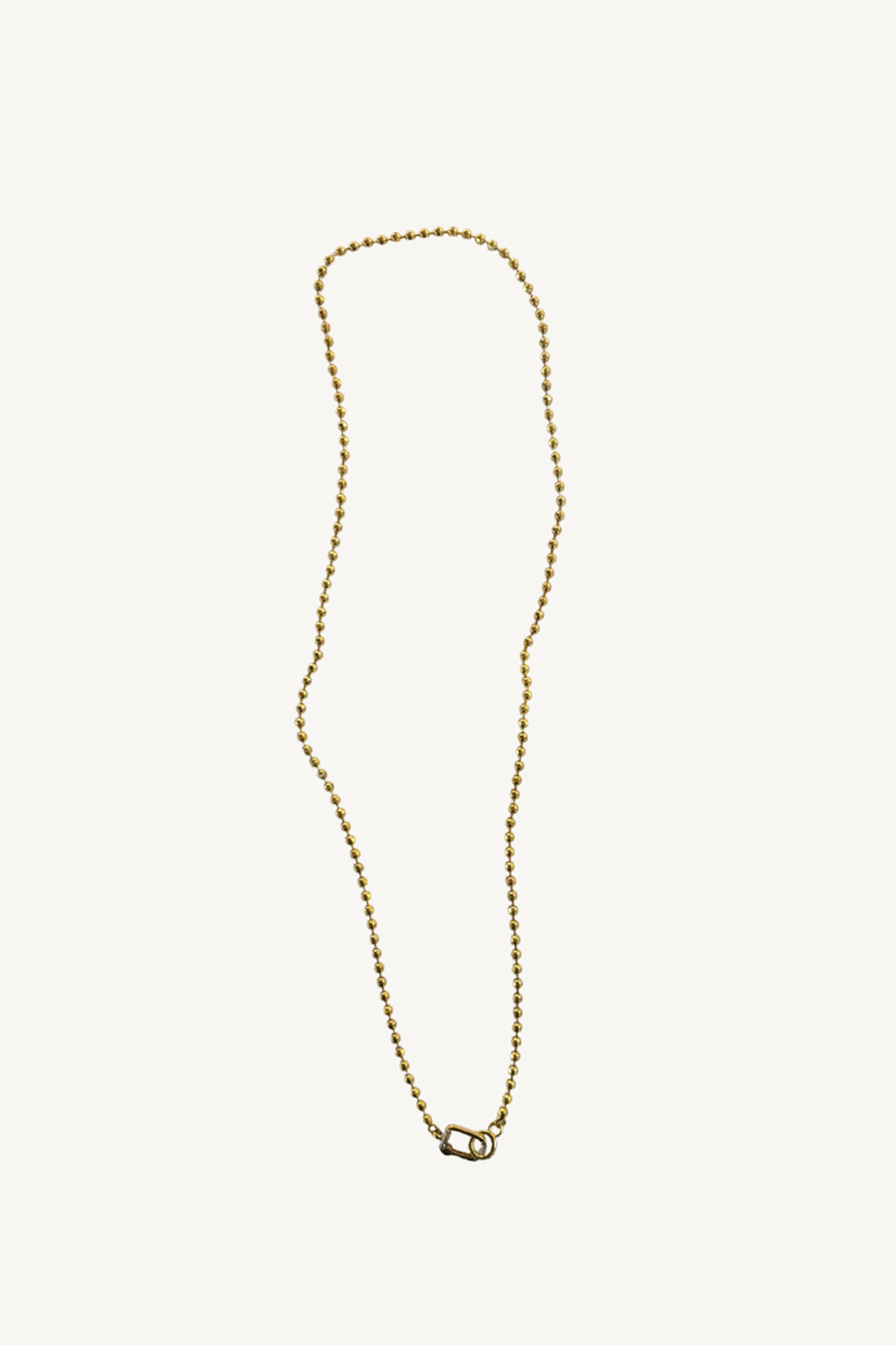 22" mini gold ball chain