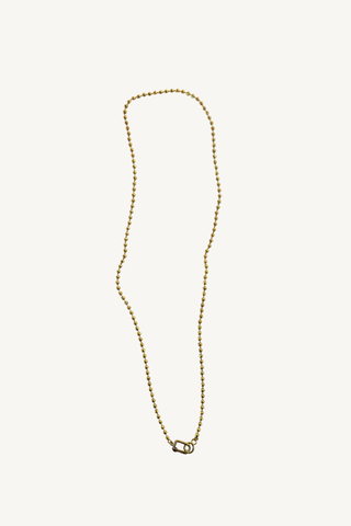 22" mini gold ball chain