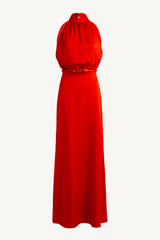 damara dress - spicy orange