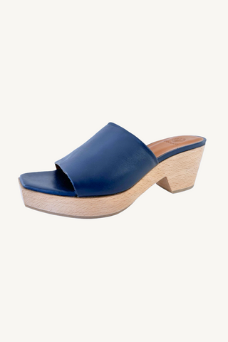 mist clog - denim blue