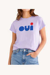 classic tee cut out oui - jacaranda