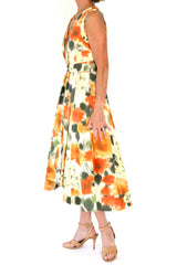 blurred marigold dress