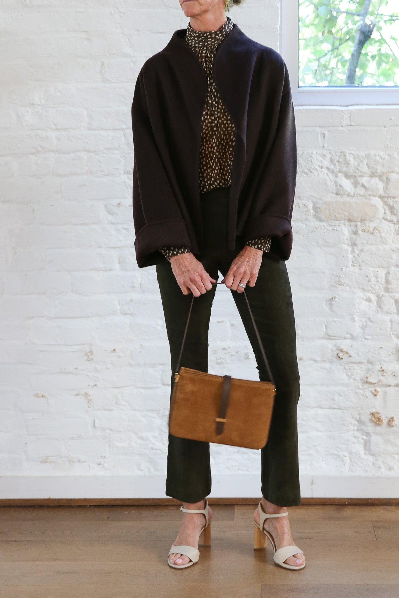 short jacket - mocha