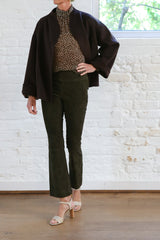 short jacket - mocha