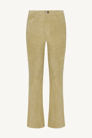 5 pocket micro flare - pistachio