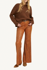 5 pocket patch flare - cedar