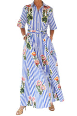 posie maxi dress - california garden