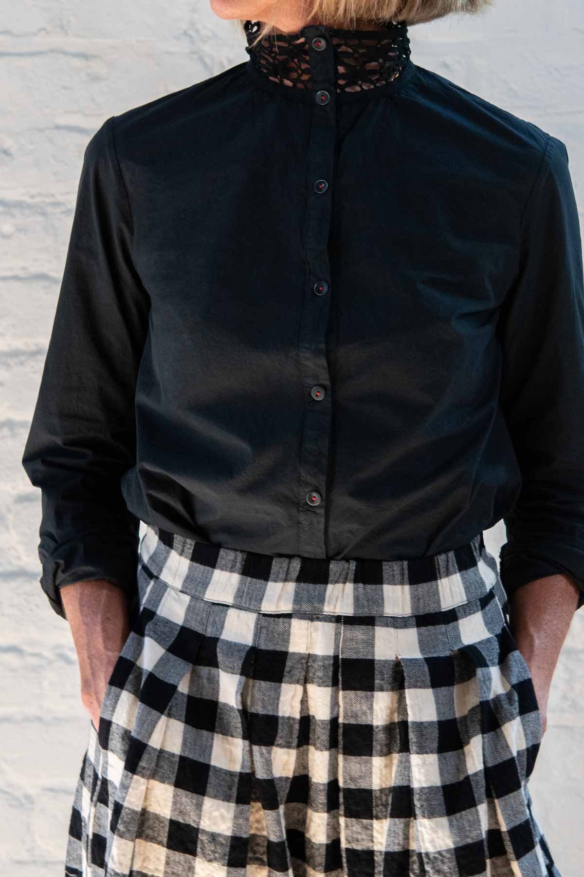 cleo shirt - black