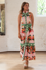 biba cotton dress - mega floral