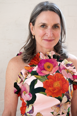 tatiana crepe dress - summer blooms