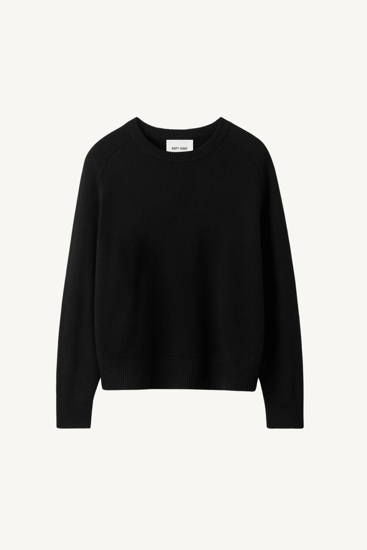 boyfriend crewneck - black