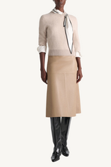 fluffy statements pullover - almond