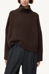 girlfriend turtleneck - mocha