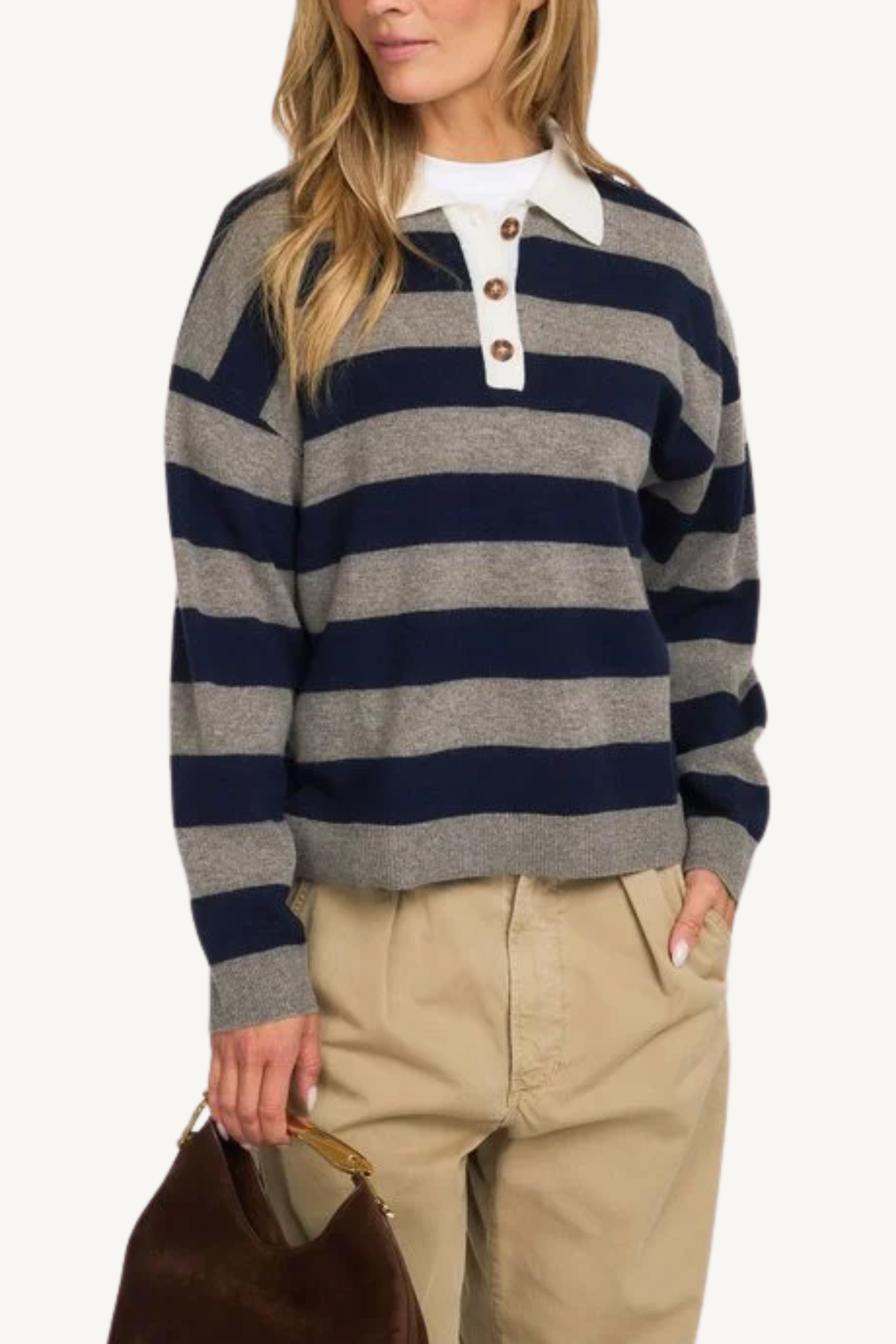 braxton sweater - midnight gray