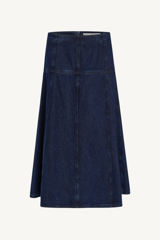 yuko denim skirt - dark wash
