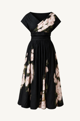fichu dress - ebony rose banquet