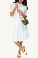 petit moyen messenger - crinkle patent army